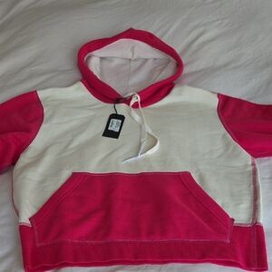 Rag And Bone Hoody.  Bright Rose.  So Cute.  Women's XS